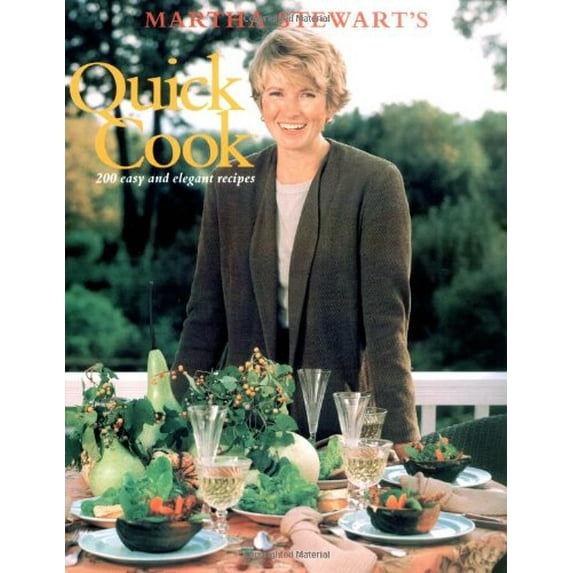 Pre-Owned Martha Stewart's Quick Cook by Martha Stewart (Paperback), Cooking, Food & Wine, English
