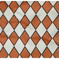 thumbnail image 4 of oneOone Cotton Poplin Twill Orange Fabric Argyle Check Quilting Supplies Print Sewing Fabric By The Yard 56 Inch Wide, 4 of 4