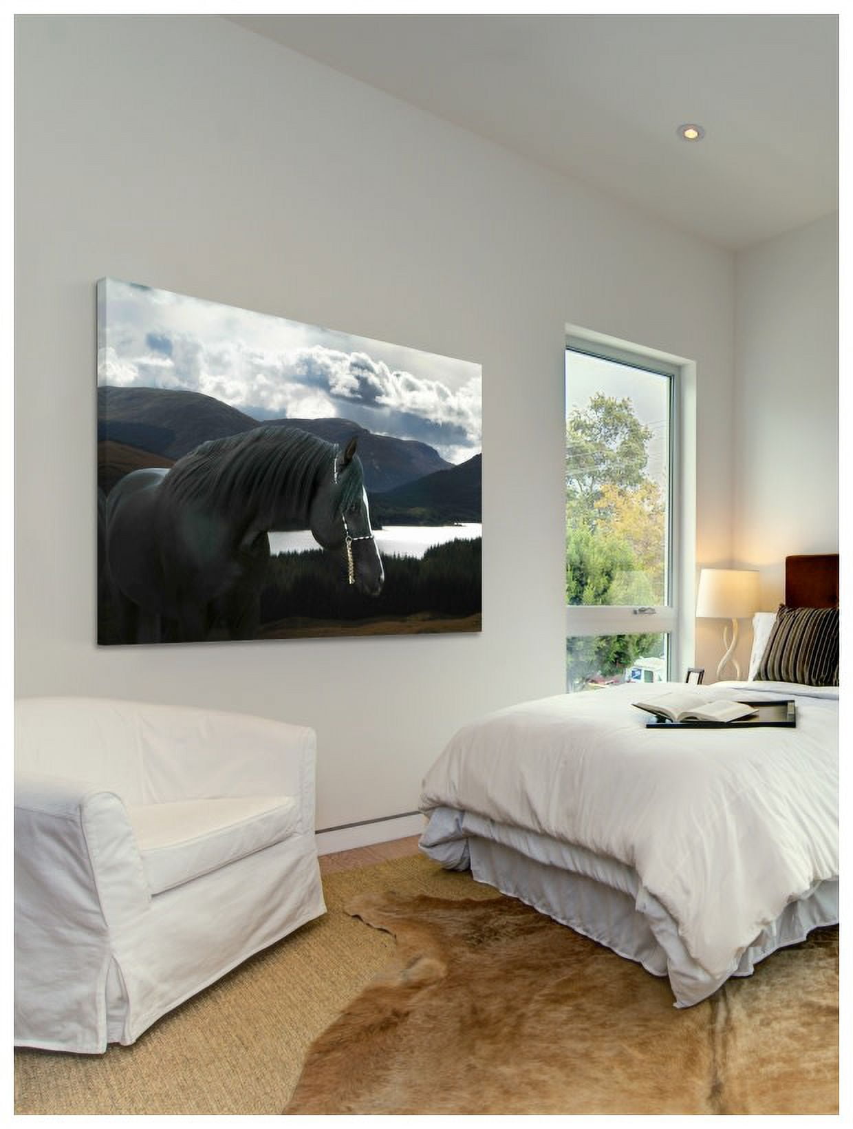 Marmont Hill "Solitude and Wander" by Maggie Dee Painting Print on Canvas