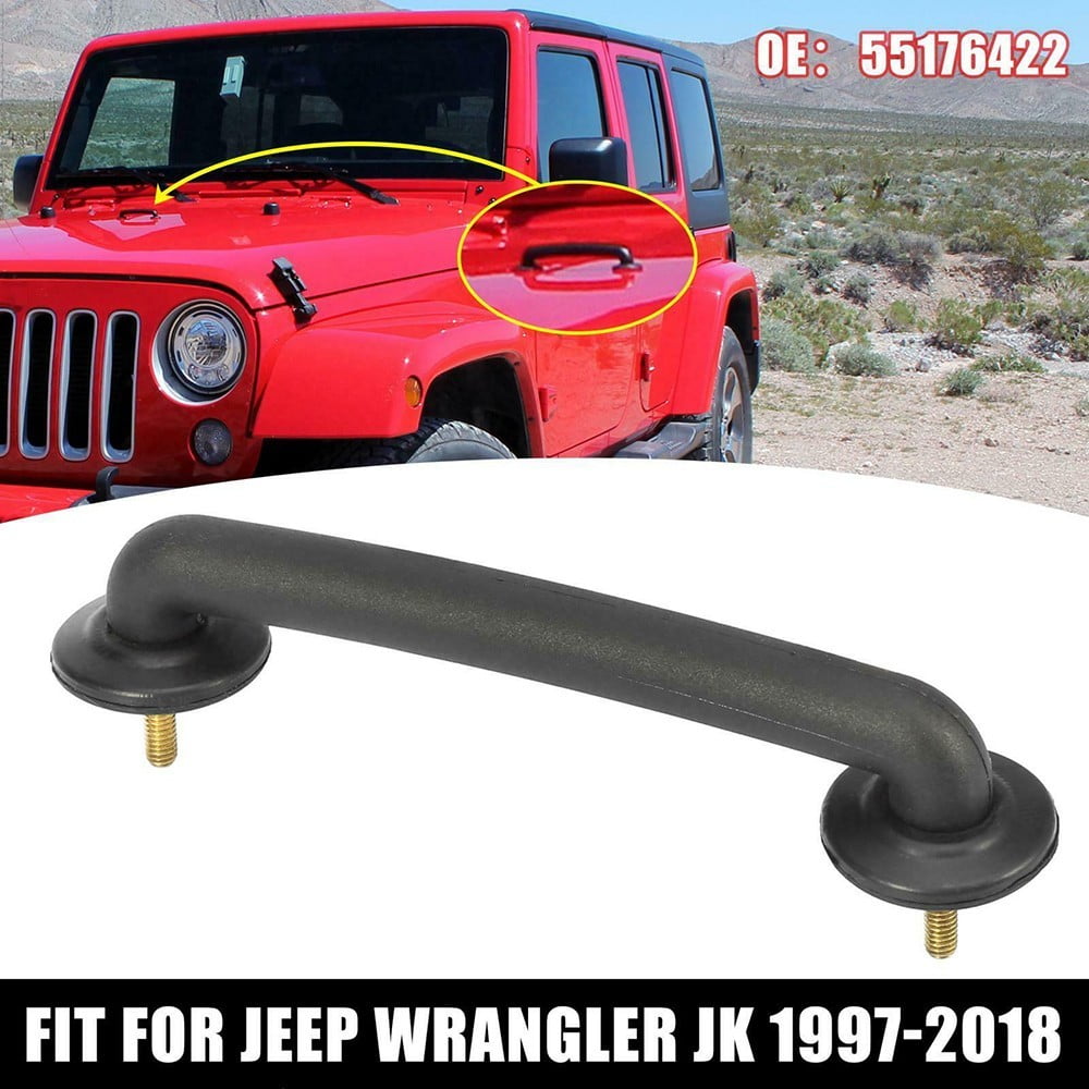 Fit for Jeep Wrangler JK 1997-2018 Hold Down Bracket Strap Hood Windshield  