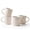 Speckle White, variant on Onader 4-Pieces Coffee Mugs Set, Water Cups with Large Handle, 12 oz Ceramic Mugs Suitable for Tea Milk Latte, Stain-Resistant & Microwave Safe, Beige