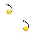 thumbnail image 3 of Methold Juguetes para masticar Correa de bola Cuerda Herramientas de dispensación de entrenamiento Suministros de búsqueda interactivos Accesorios de 7cm amarillo 2piezas Methold CBP383447, 3 of 5