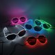 thumbnail image 2 of Gafas de sol LED de neón para fiesta, lentes luminosas para fiesta, Rave, mascarada, concierto, gran evento, 2 of 5
