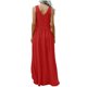 thumbnail image 5 of TaTaai Women's Flow Sleeveless Dress, Backless Long Top with Adjustable Waist, Side Pocket Detail for Summer Fashion Gift, 5 of 7
