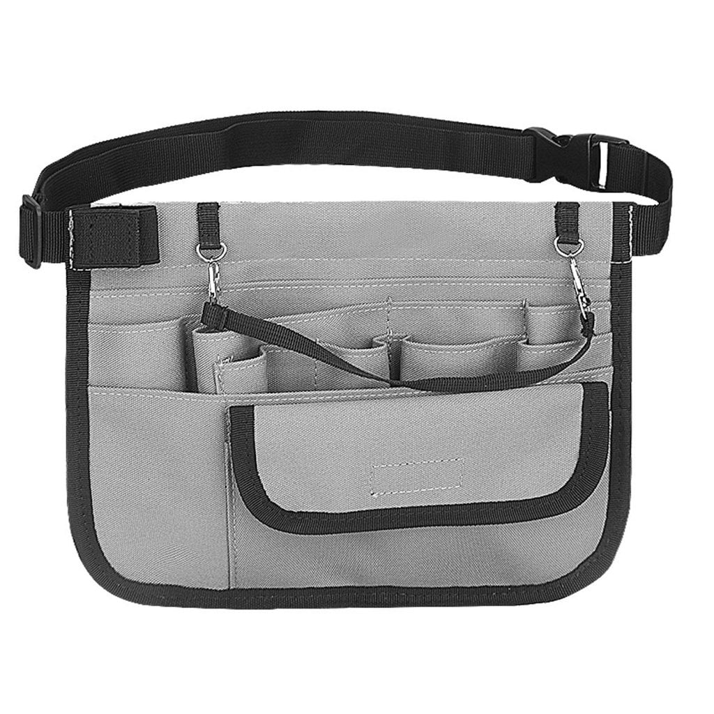 Nurse and Vet fanny pack unisex belted waist organizer pouch compartments  for tape tools supplies