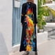thumbnail image 2 of Vestido largo de lujo con efecto eléctrico para mujer, vestido de fiesta de noche, vestidos de graduación para mujer 2024, 2 of 4