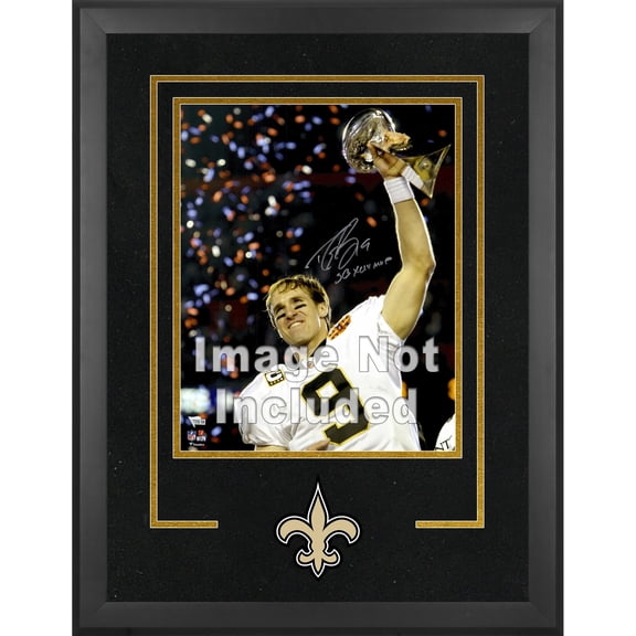 New Orleans Saints Deluxe 16" x 20" Vertical Photograph Frame with Team Logo