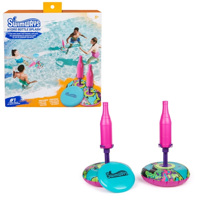 Juego de billar SwimWays Hydro Bottle Splash para niños y adultos