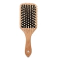 thumbnail image 1 of Peine de pelo liso Salud Madera Masaje Cojín de aire Peines Sólido TFixol Peine, 1 of 5