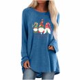 thumbnail image 1 of Tops para mujer Camisas Blusas Elegantes Camisas casuales de manga larga Estampado de moda Cómodo Transpirable Cuello redondo Odeerbi ODB-5, 1 of 5