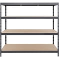 thumbnail image 2 of AR Shelving Heavy-Duty Garage Shelving, 4-Shelf Unit, 1000-Lb. Capacity Per Shelf, 60in.W x 24in.D x 70in.H, Model# TR18S410KGIFD9G00, 2 of 8