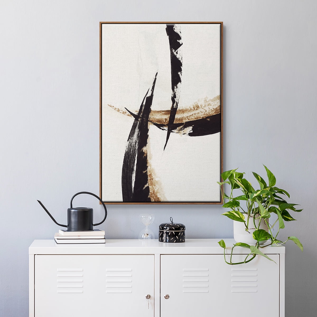 High Style II Framed Premium Gallery Wrapped Canvas - Ready to Hang