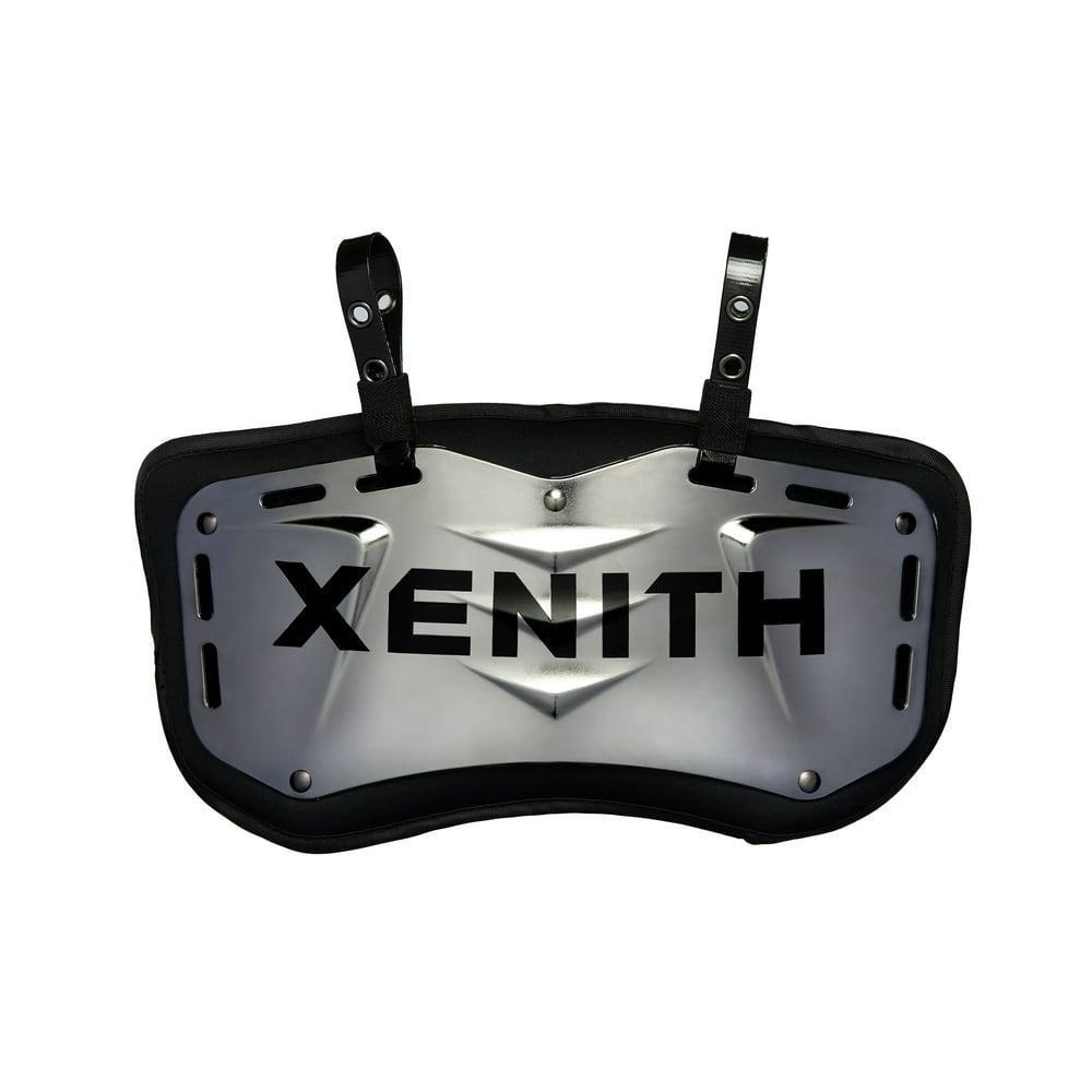 Xenith Football Back Plate (Chrome, Large)