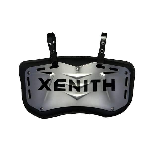 Xenith Football Back Plate (Chrome, Large)