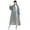 Black One Size, variant on Huepoe Adult Waterproof Raincoat Hooded Mid-Length Tear-Resistant EVA Rain Poncho for Travel Outdoor