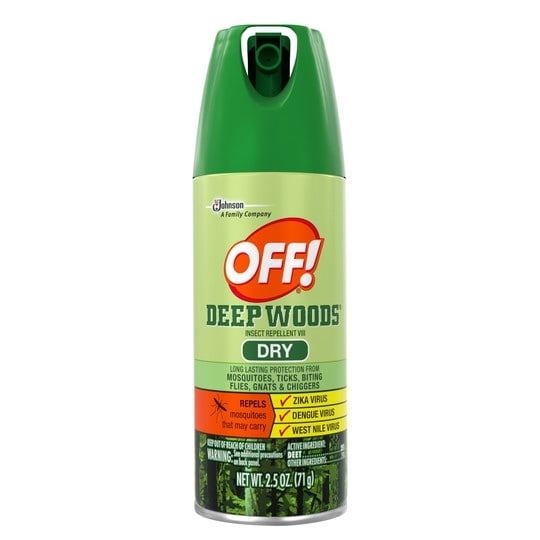 Off! Insect Repellent Spray Deep Woods VIII, Dry, Repels Mosquitoes 2.5
