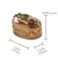 thumbnail image 3 of Caja de almacenamiento de joyas, caja de almacenamiento de joyas religiosas, estatua de San José durmiendo, figura decorativa de resina, decoración del hogar para, 3 of 5