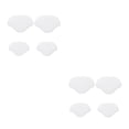 thumbnail image 1 of kurtrusly Semelles Ajustables pour Talons Hauts, Réparation de Talons Personnalisable, Blanc 2Set, 1 of 6
