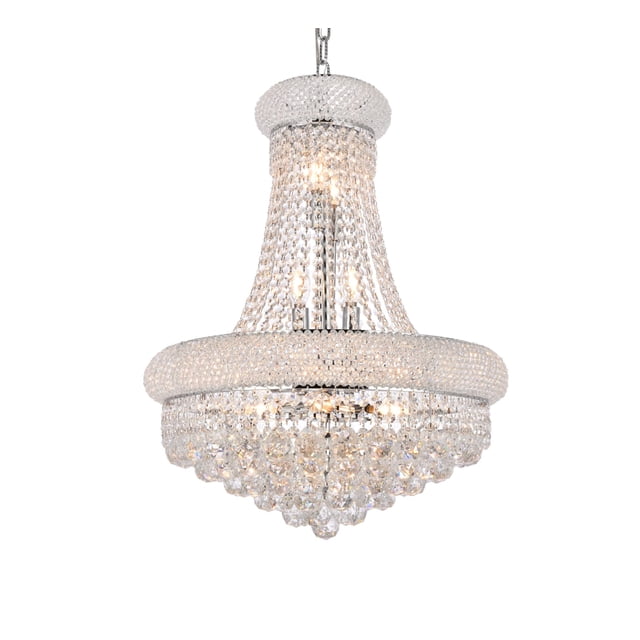 Elegant Lighting Primo 20" 14 Light Royal Crystal Chandelier
