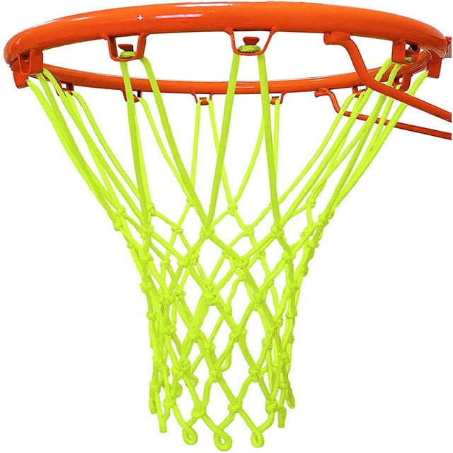 Glow Basketball Net, Nightlight Basketball Net Luminous Outdoor Portable Sun Powered Sport Nylon