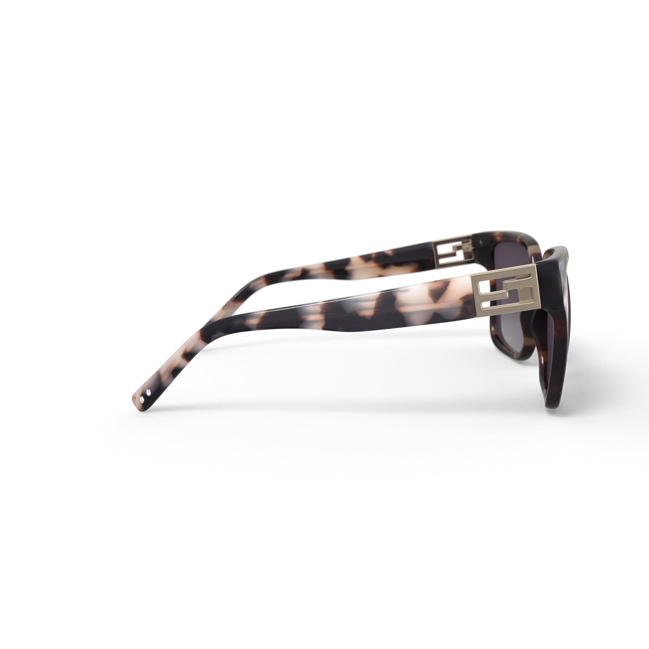Reverb Women's Square Prescription Fashion Sunglasses, RVLOS2014, Tortoise, 55-19-145, with Case