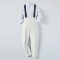 thumbnail image 3 of ETHAN Boys Dress Clothes for Wedding Formal Outfit Boys Suspenders Age 10-12 Years, 3 of 8
