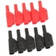 thumbnail image 5 of 10 UDS. Conectores Enchufe Banana Apilables de Seguridad Completa Aislados, Rojo y Negro de 4mm, Nueva, 5 of 7