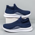 thumbnail image 6 of Men's Breathable Lightweight Outdoor Non-slip Soft Sole Sneakers, Spring Slip On Casual Shoes,  And Summer, 6 of 9