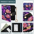 thumbnail image 5 of Small Wallet For Women Bifold Leather Pocket Coin Credit Card Holder With RFID Blocking Tulips Design, 5 of 6