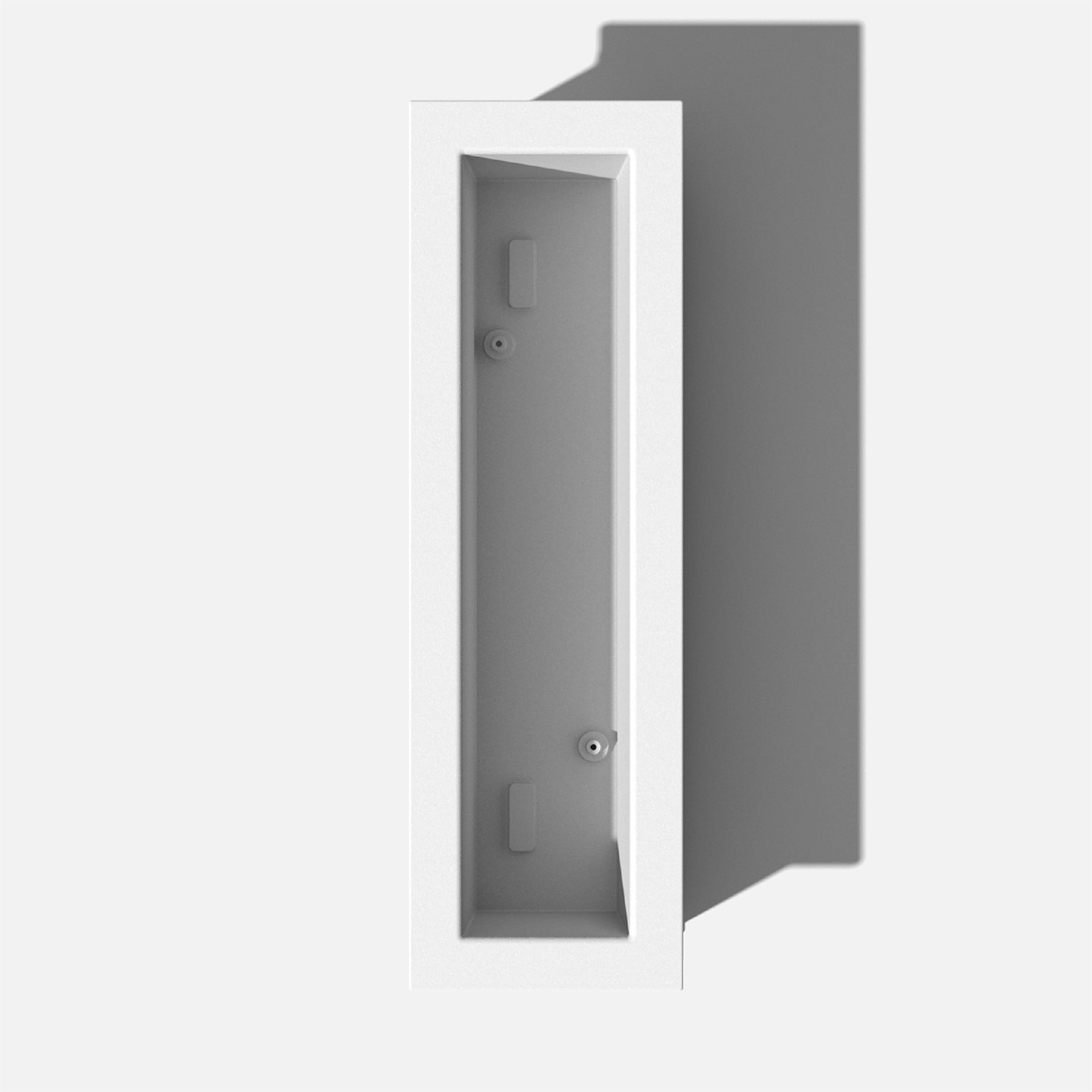 Veradek Brixton Window Box 36" Plastic Planter 2-Pack White