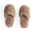 thumbnail image 3 of Milageto Floor Cleaning Slippers Multifunction Mop Slippers for Dirt Dust Living Room brown, 3 of 8