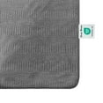 thumbnail image 2 of Jessy Home 2 Pack Dark Gray Hand Towel Set 16"x31" Soft Highly Absorbent Quick Dry 200 GSM Hand Towels, 2 of 6