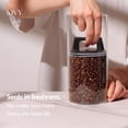 thumbnail image 3 of Recipiente al vacío para café KIVY, frasco hermético de acero inoxidable, 3 of 8