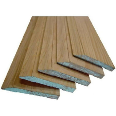 Alexandria Moulding 0L633-20096C1 8 ft. Colonial Base Solid Pine Moulding, Pack Of 4