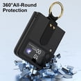 thumbnail image 4 of Galaxy Z Flip 4 Case with Hinge Protection Samsung Protective Cover with Ring Phone Case for Samsung Galaxy Flip 4 5G- Black, 4 of 14