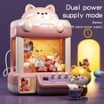 thumbnail image 3 of Super Large Claw Machine Clip Doll, Machine Small Home Music Light Children's Gift Toy Girl Boy, 3 of 4