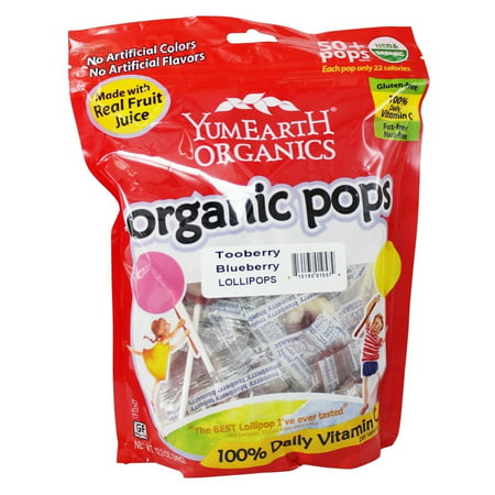 UPC 810165010574 product image for Yum Earth - Organic Lollipops Gluten Free TooBerry Blueberry - 12.3 oz. | upcitemdb.com