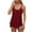 Wine, variant on Womens Fashion Tank Tops Summer Eyelet Breathable Sleeveless Shirts Casual Loose Flowy Tunic Top Solid Scoop Neck Blouses Light Blue