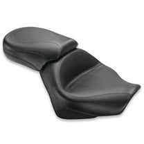 Mustang 2-pc Wide Touring Vintage Black Seat for '04-21 Honda Aero 750 (76521)