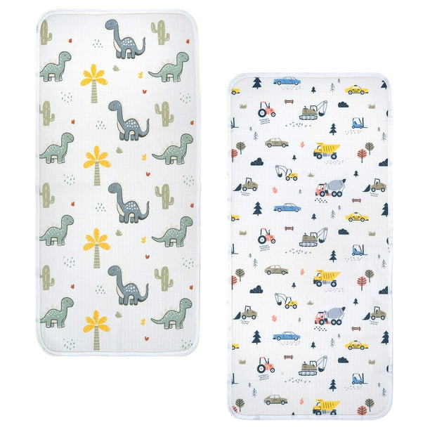 Protectores Impermeables para Cambiador Haakaa 100% Algodón (2 piezas)