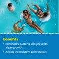 thumbnail image 2 of In The Swim 1 Inch Stabilized Chlorine Tablets for Sanitizing Swimming Pools - Fast Dissolving - 90% Available Chlorine - Tri-Chlor - 4 Pounds U001004032AE, 2 of 7