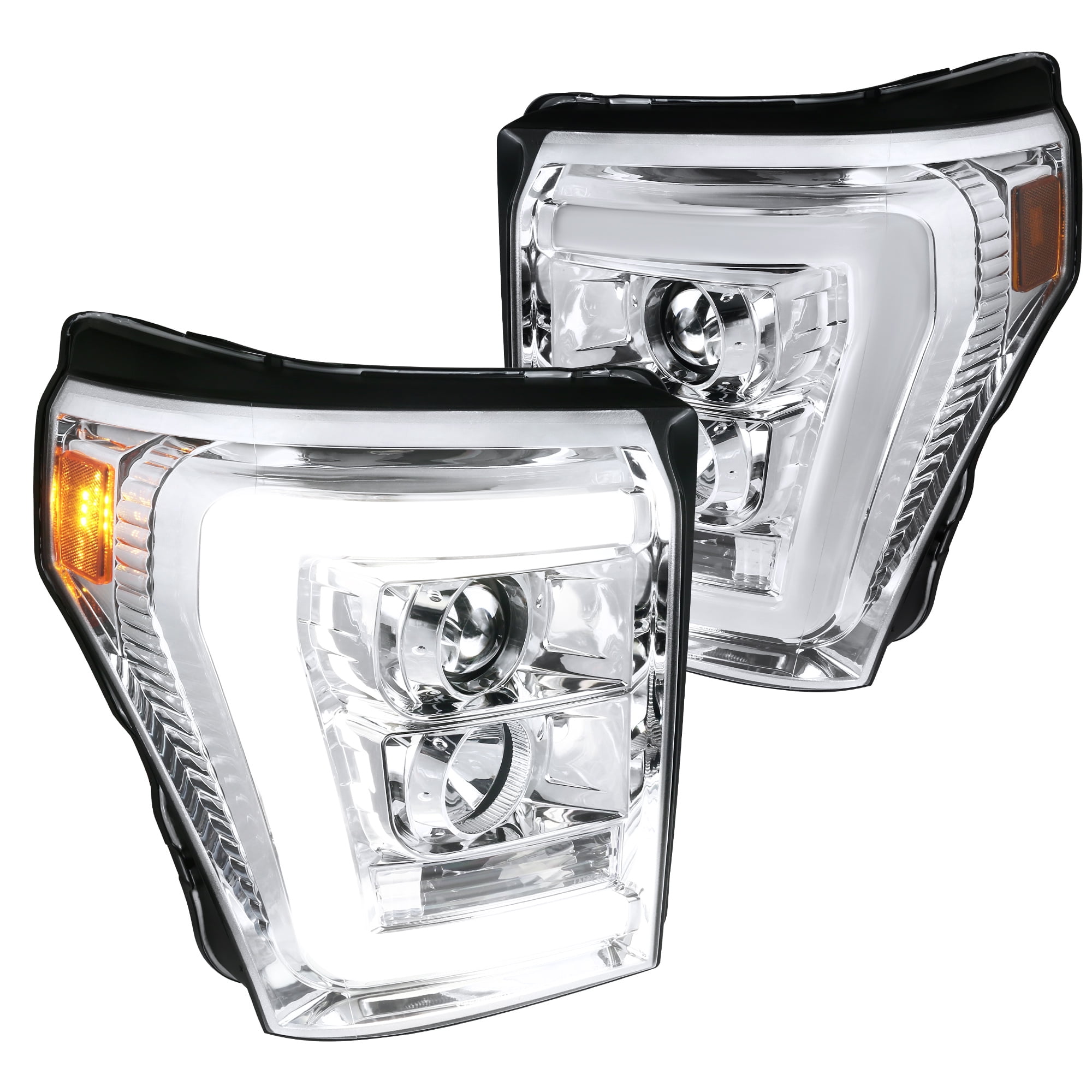 SpecD Tuning Led Projector Headlights for 20112016 Ford F250 F350