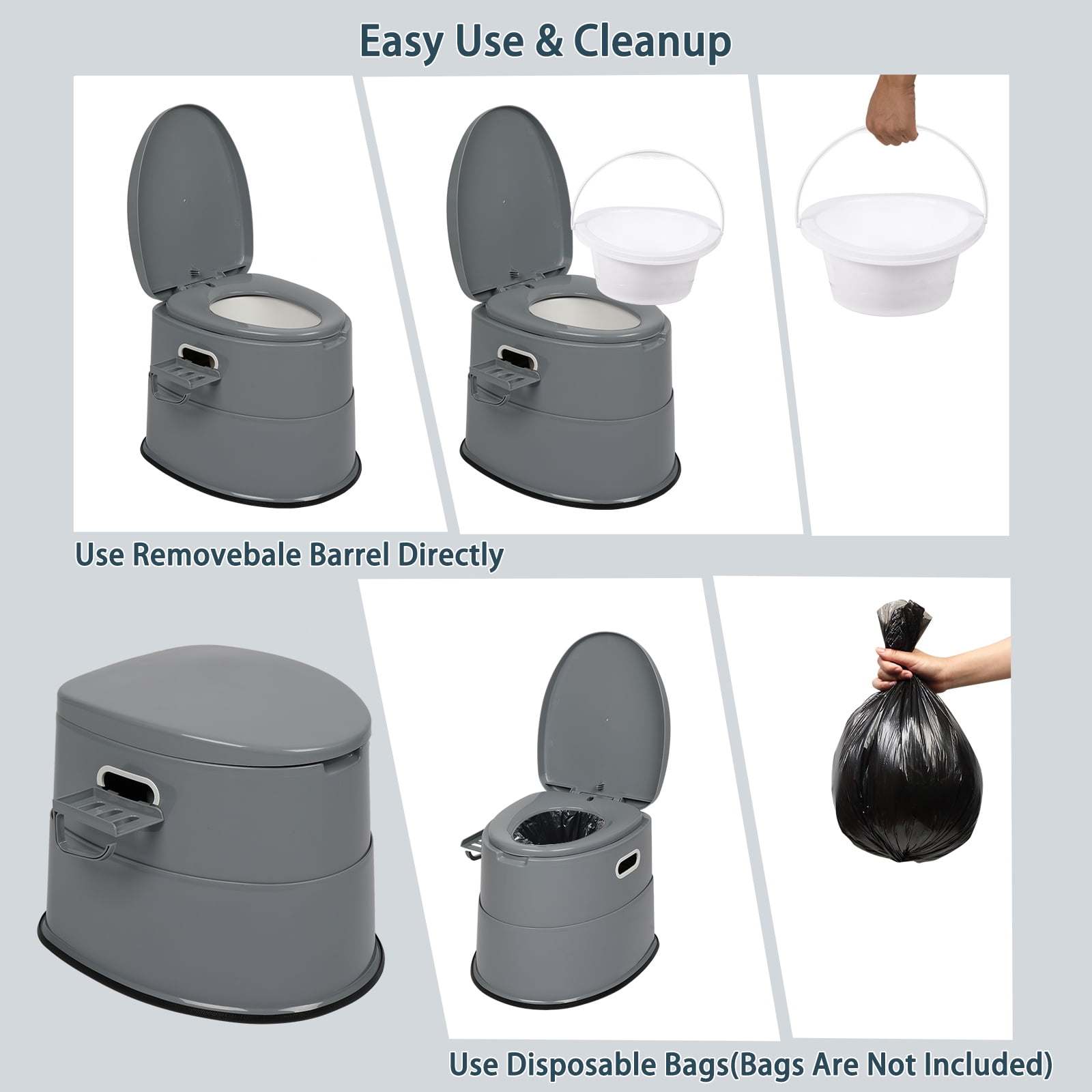 Ktaxon Folding Portable Travel Toilet