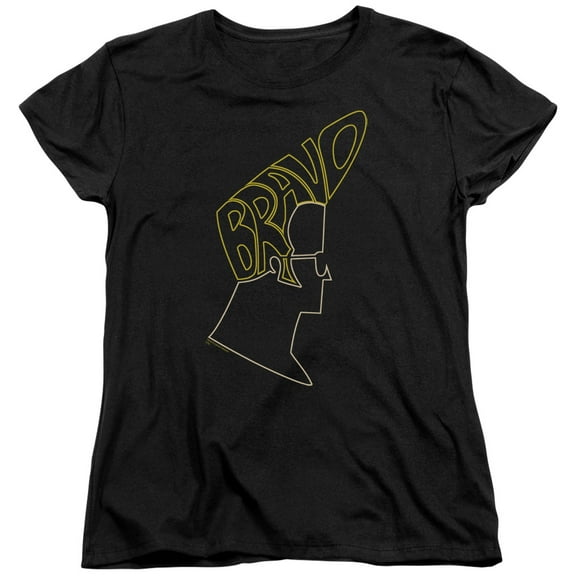 Johnny Bravo - Bravo Hair - Women's Short Sleeve Shirt - Medium