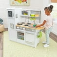 thumbnail image 3 of KidKraft Uptown Wooden Play Kitchen for Kids, White, 3 of 7