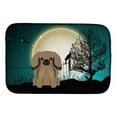 thumbnail image 2 of Halloween Scary Pekingnese Cream Dish Drying Mat, 2 of 6