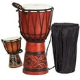 thumbnail image 2 of X8 Celtic Labyrinthe Djembe Tambour avec Sac, 2 of 4