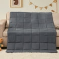 thumbnail image 4 of Teler Weighted Blanket for Kids, 36.2"x48.2" 3lbs Cooling Weighted Lap Blanket, Toddler Heavy Blankets, Gray, 4 of 9