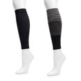 thumbnail image 2 of MUK LUKS Women's 2 Pair Pack Compression Calf Nylon Sleeves, 2 of 2