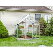 Palram - Canopia Snap & Grow - Multiple Sizes - Silver - Walk-In Greenhouse